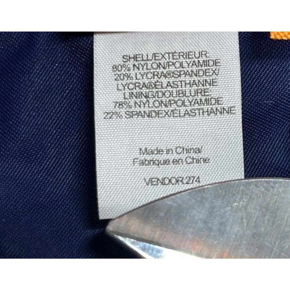 Tory Burch Navy and White Bikini - Picture 8 of 9